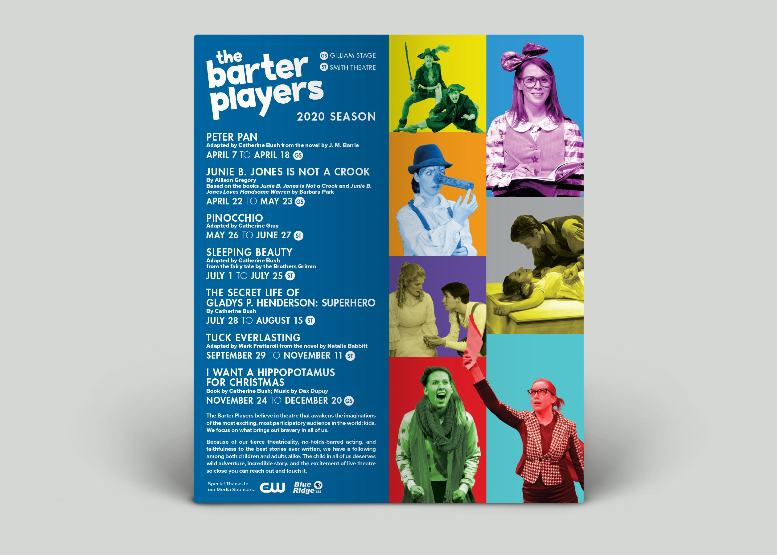 Barter Theatre 2020 Players Spread